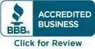 BBB Accredited Business | Click for Review